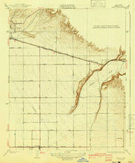 Edison California Historical topographic map, 1:31680 scale, 7.5 X 7.5 Minute, Year 1931