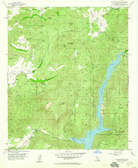 El Cajon Mtn California Historical topographic map, 1:24000 scale, 7.5 X 7.5 Minute, Year 1955