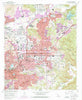 El Cajon California Historical topographic map, 1:24000 scale, 7.5 X 7.5 Minute, Year 1967