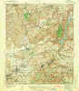 El Cajon California Historical topographic map, 1:62500 scale, 15 X 15 Minute, Year 1942