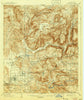 El Cajon California Historical topographic map, 1:62500 scale, 15 X 15 Minute, Year 1903