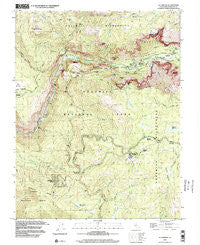 El Capitan California Historical topographic map, 1:24000 scale, 7.5 X 7.5 Minute, Year 1997