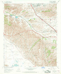 El Casco California Historical topographic map, 1:24000 scale, 7.5 X 7.5 Minute, Year 1967