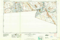 El Centro California Historical topographic map, 1:250000 scale, 1 X 2 Degree, Year 1964