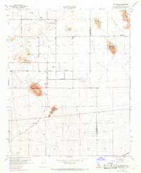 El Mirage California Historical topographic map, 1:24000 scale, 7.5 X 7.5 Minute, Year 1956