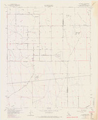 El Mirage California Historical topographic map, 1:24000 scale, 7.5 X 7.5 Minute, Year 1968