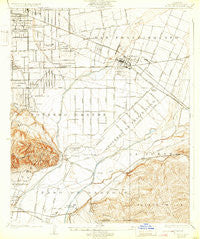 El Monte California Historical topographic map, 1:24000 scale, 7.5 X 7.5 Minute, Year 1926