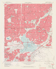 El Monte California Historical topographic map, 1:24000 scale, 7.5 X 7.5 Minute, Year 1966