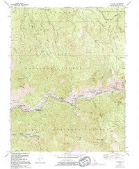 El Portal California Historical topographic map, 1:24000 scale, 7.5 X 7.5 Minute, Year 1992