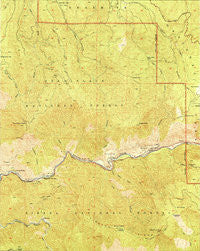 El Portal California Historical topographic map, 1:24000 scale, 7.5 X 7.5 Minute, Year 1949
