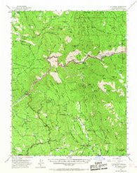 El Portal California Historical topographic map, 1:62500 scale, 15 X 15 Minute, Year 1947