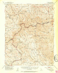 El Portal California Historical topographic map, 1:62500 scale, 15 X 15 Minute, Year 1947