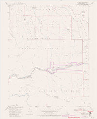 El Portal California Historical topographic map, 1:24000 scale, 7.5 X 7.5 Minute, Year 1947
