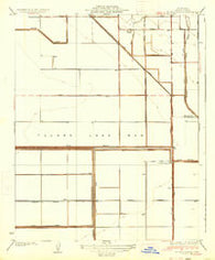 El Rico Ranch California Historical topographic map, 1:31680 scale, 7.5 X 7.5 Minute, Year 1936