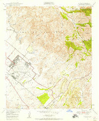 El Toro California Historical topographic map, 1:24000 scale, 7.5 X 7.5 Minute, Year 1949