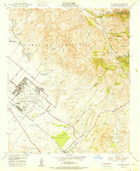 El Toro California Historical topographic map, 1:24000 scale, 7.5 X 7.5 Minute, Year 1950