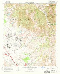 El Toro California Historical topographic map, 1:24000 scale, 7.5 X 7.5 Minute, Year 1968