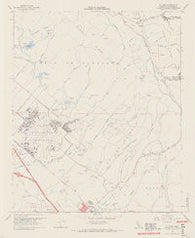 El Toro California Historical topographic map, 1:24000 scale, 7.5 X 7.5 Minute, Year 1968