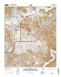 El Cajon California Current topographic map, 1:24000 scale, 7.5 X 7.5 Minute, Year 2015