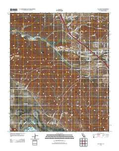 El Casco California Historical topographic map, 1:24000 scale, 7.5 X 7.5 Minute, Year 2012