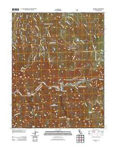 El Portal California Historical topographic map, 1:24000 scale, 7.5 X 7.5 Minute, Year 2012