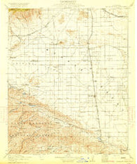 Elizabeth Lake California Historical topographic map, 1:125000 scale, 30 X 30 Minute, Year 1917