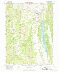 Elk Creek California Historical topographic map, 1:24000 scale, 7.5 X 7.5 Minute, Year 1968