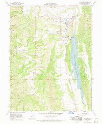Elk Creek California Historical topographic map, 1:24000 scale, 7.5 X 7.5 Minute, Year 1968