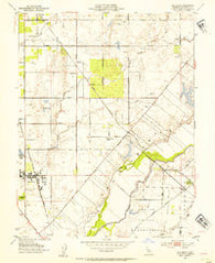 Elk Grove California Historical topographic map, 1:24000 scale, 7.5 X 7.5 Minute, Year 1952