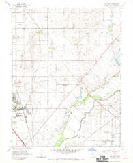 Elk Grove California Historical topographic map, 1:24000 scale, 7.5 X 7.5 Minute, Year 1968