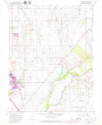 Elk Grove California Historical topographic map, 1:24000 scale, 7.5 X 7.5 Minute, Year 1968