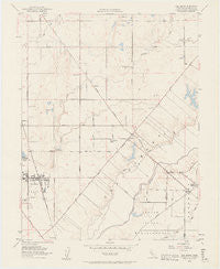 Elk Grove California Historical topographic map, 1:24000 scale, 7.5 X 7.5 Minute, Year 1952