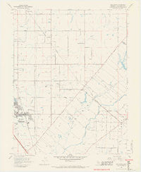 Elk Grove California Historical topographic map, 1:24000 scale, 7.5 X 7.5 Minute, Year 1968