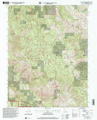 Elk Mountain California Historical topographic map, 1:24000 scale, 7.5 X 7.5 Minute, Year 1996