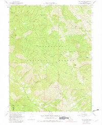 Elk Mountain California Historical topographic map, 1:24000 scale, 7.5 X 7.5 Minute, Year 1967