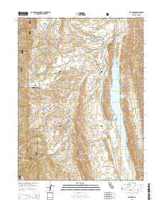 Elk Creek California Current topographic map, 1:24000 scale, 7.5 X 7.5 Minute, Year 2015