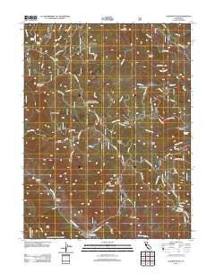 Elk Mountain California Historical topographic map, 1:24000 scale, 7.5 X 7.5 Minute, Year 2012