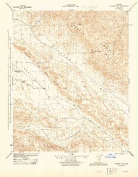 Elkhorn Hills California Historical topographic map, 1:31680 scale, 7.5 X 7.5 Minute, Year 1944