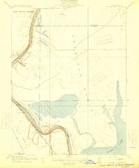 Elkhorn Weir California Historical topographic map, 1:31680 scale, 7.5 X 7.5 Minute, Year 1915