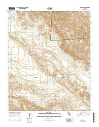 Elkhorn Hills California Current topographic map, 1:24000 scale, 7.5 X 7.5 Minute, Year 2015