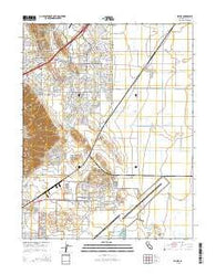 Elmira California Current topographic map, 1:24000 scale, 7.5 X 7.5 Minute, Year 2015