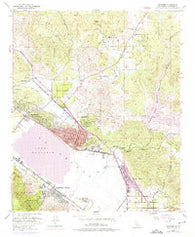 Elsinore California Historical topographic map, 1:24000 scale, 7.5 X 7.5 Minute, Year 1953