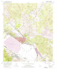 Elsinore California Historical topographic map, 1:24000 scale, 7.5 X 7.5 Minute, Year 1953