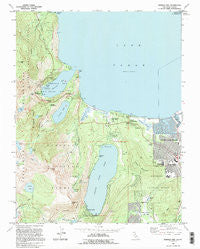 Emerald Bay California Historical topographic map, 1:24000 scale, 7.5 X 7.5 Minute, Year 1992