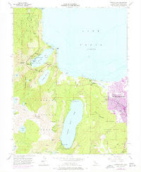 Emerald Bay California Historical topographic map, 1:24000 scale, 7.5 X 7.5 Minute, Year 1955