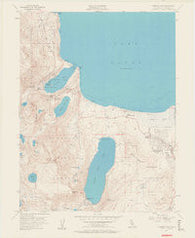 Emerald Bay California Historical topographic map, 1:24000 scale, 7.5 X 7.5 Minute, Year 1955