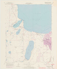 Emerald Bay California Historical topographic map, 1:24000 scale, 7.5 X 7.5 Minute, Year 1955