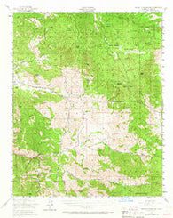 Emerald Mtn California Historical topographic map, 1:62500 scale, 15 X 15 Minute, Year 1943