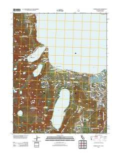Emerald Bay California Historical topographic map, 1:24000 scale, 7.5 X 7.5 Minute, Year 2012