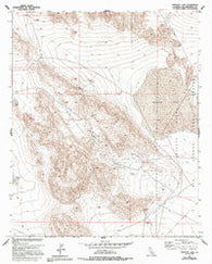 Emerson Lake California Historical topographic map, 1:24000 scale, 7.5 X 7.5 Minute, Year 1954